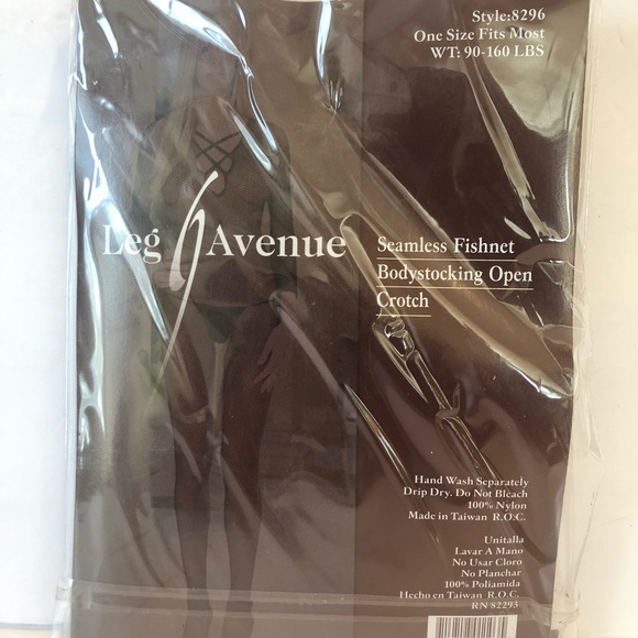 Seamless Fishnet Bodystocking - Picture 2 of 2